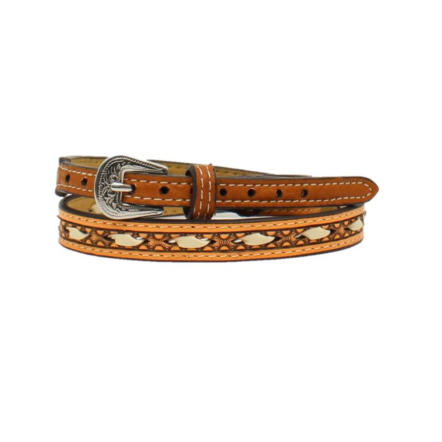 Fashions * | Twister Leather Rawhide Lacing Tan Hatband 0204608 Fashionable