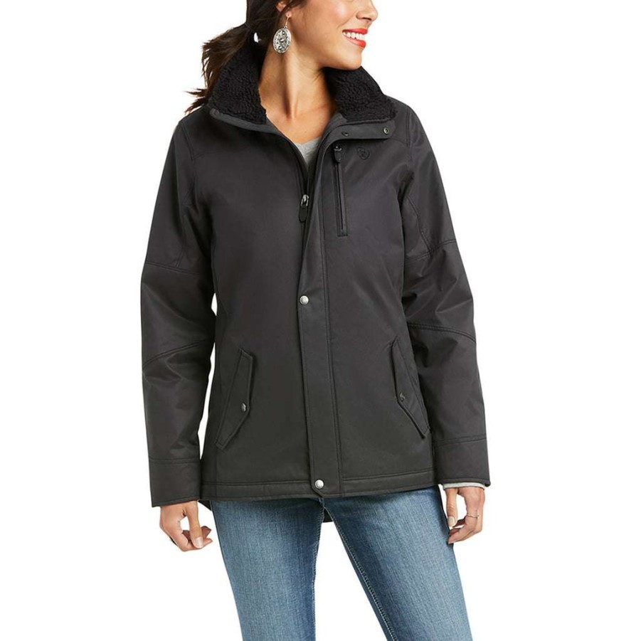 Fashions * | Ariat Ladies Real Grizzly Concealed Carry Phantom Jacket 10037470 Promotions