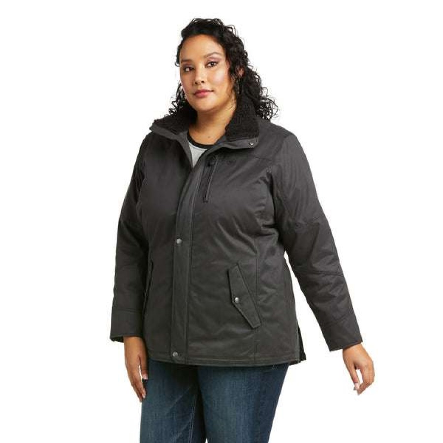 Fashions * | Ariat Ladies Real Grizzly Concealed Carry Phantom Jacket 10037470 Promotions