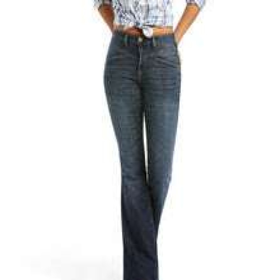 Fashions * | Ariat Ladies R.E.A.L. Brynlee High Rise Flare Jeans 10037687 Fashion