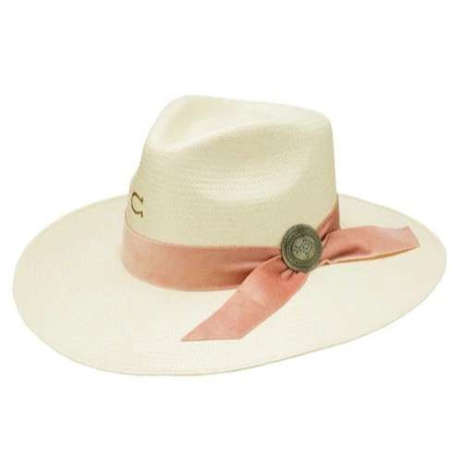 Fashions * | Charlie 1 Horse Ladies Only Prettier Natural Straw Hat Csonpt-343481 Good Quality