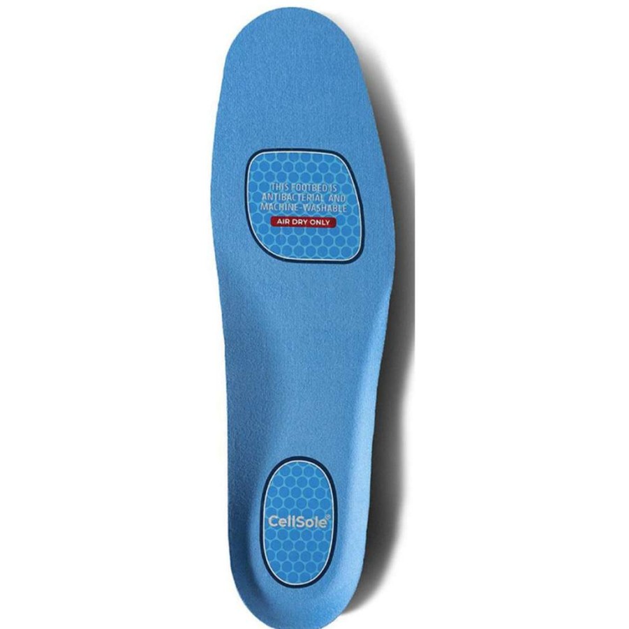 Fashions * | Twisted X Ladies Cellsole Footbed Insoles Wfootbedbcell Good Quality Blue