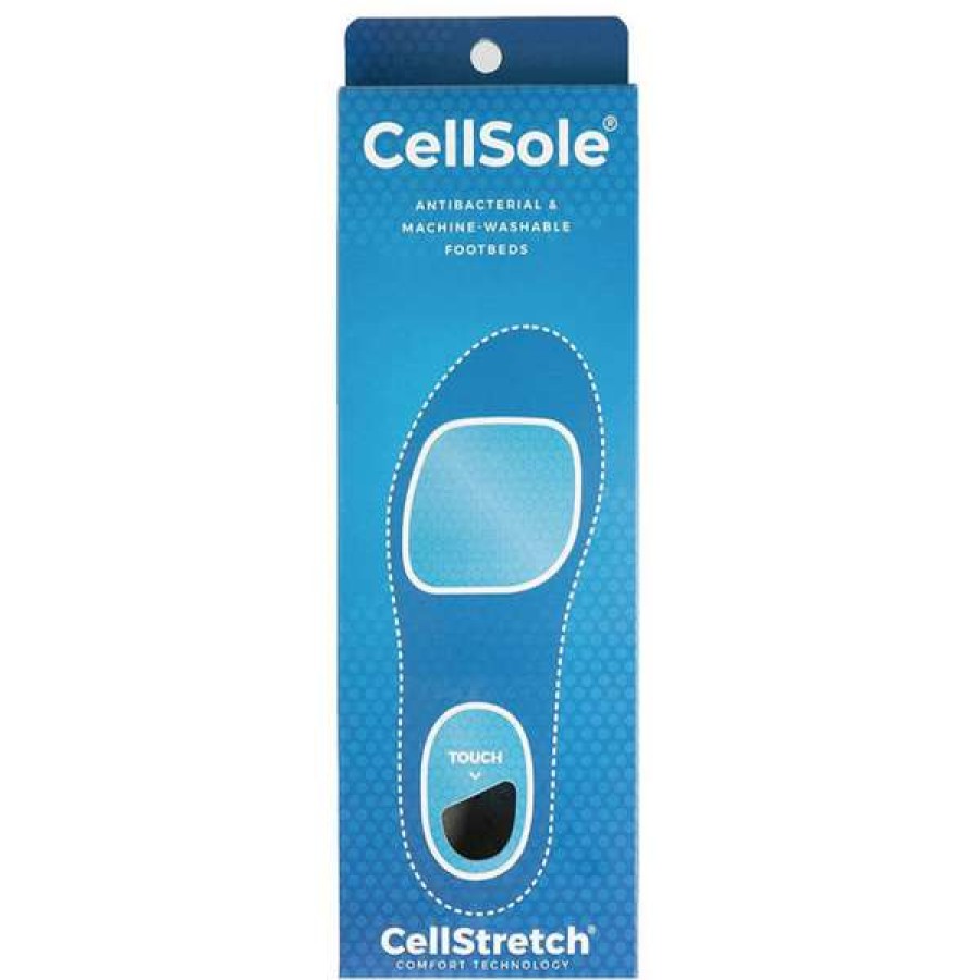 Fashions * | Twisted X Ladies Cellsole Footbed Insoles Wfootbedbcell Good Quality Blue