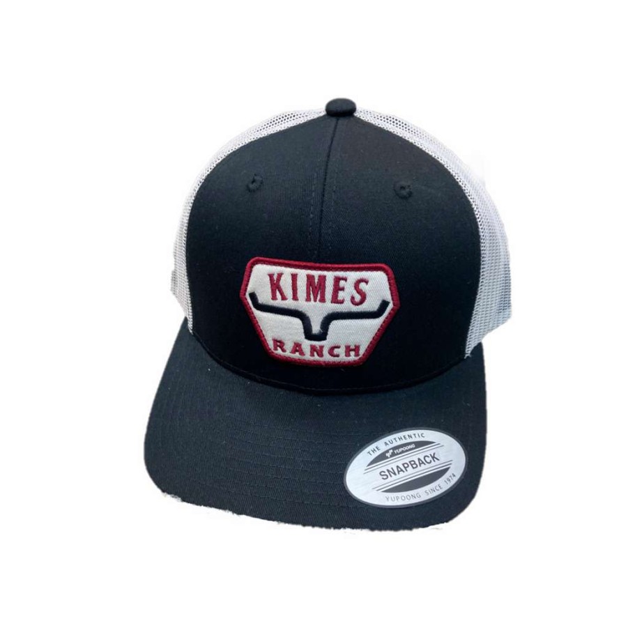 Fashions * | Kimes Ranch Unisex The Distance Trucker Black Cap Kr147-Blk Promotions