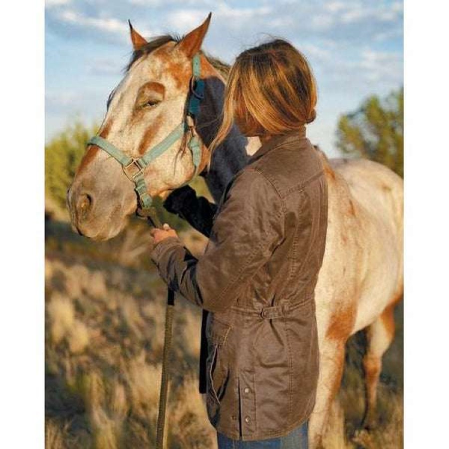 Fashions * | Outback Trading Company Ladies Addison Brown Jacket 29693-Brn Online