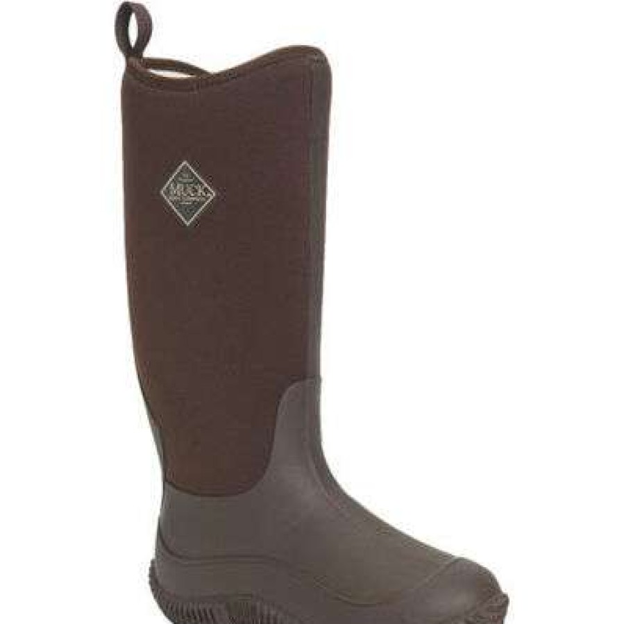 Booties * | Muck Ladies Hale Brown With Fleece Lining Waterproof Boots Hawf-900 Premium