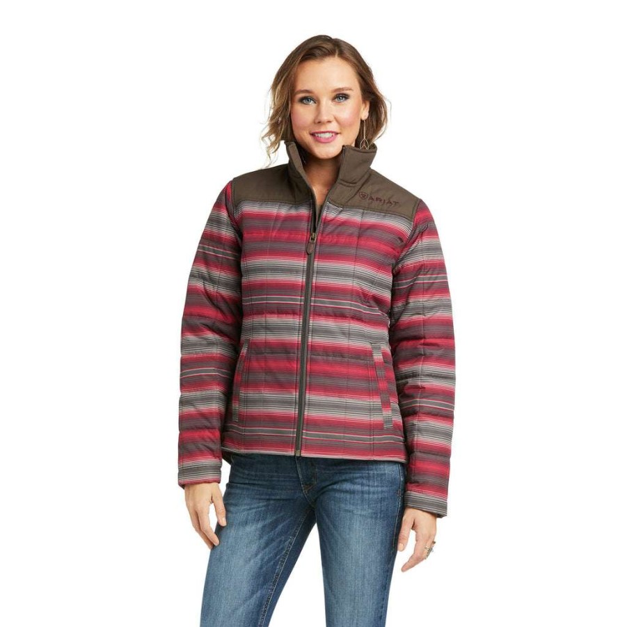 Fashions * | Ariat Ladies Real Crius Serape Full Zip Jacket 10037467 Premium