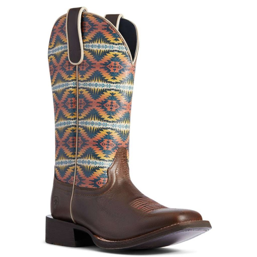 Booties * | Ariat Ladies Pendleton Circuit Savanna Night Dance Boots 10038476 Bestsellers