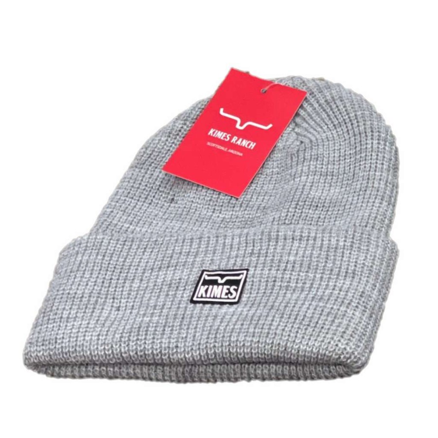 Fashions * | Kimes Ranch Unisex Tech Light Grey Heather Beanie Cap Kr902Grh Special Offers