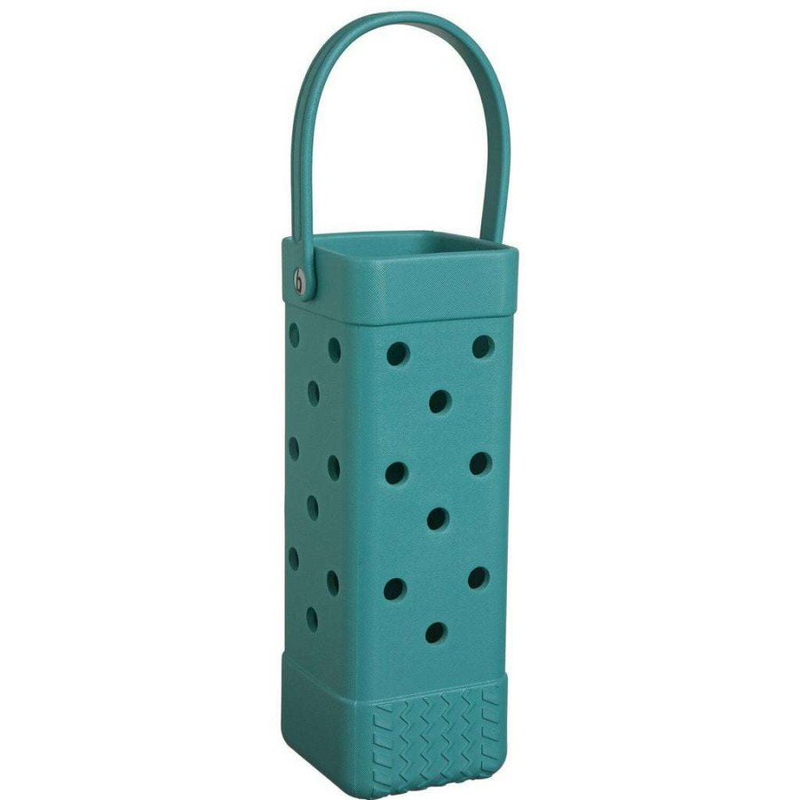 Fashions * | Bogg Bag Byo Turquoise And Caicos Wine Tote 26Byo-Turq Discount Online