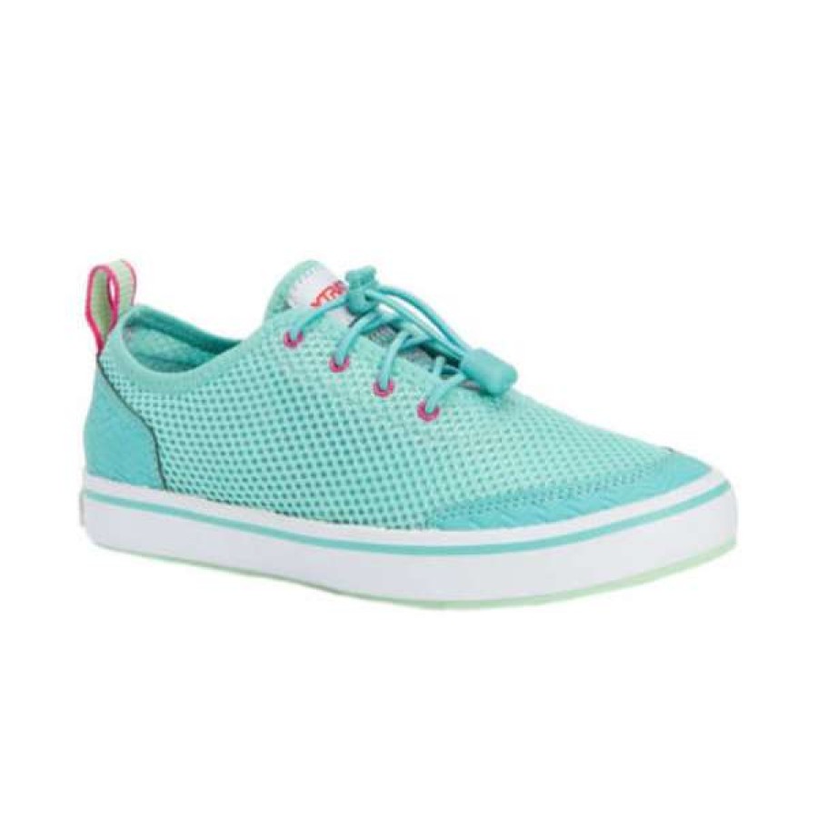 Shoes * | Xtratuf Ladies Riptide Water Teal Performance Casual Shoes Xwr-301 Bestsellers