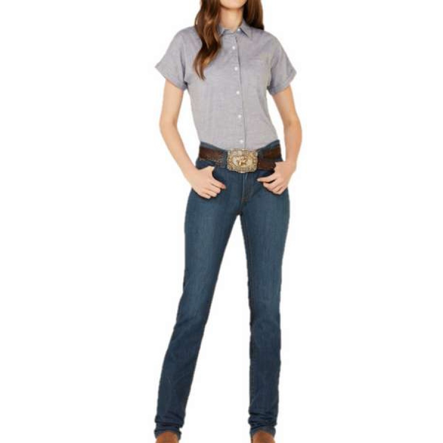 Fashions * | Kimes Ranch Ladies Betty 17 Indigo Bootcut Jeans Wj-252017 Fashionable Blue