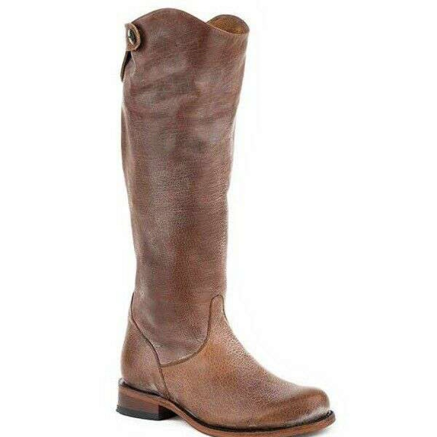 Booties * | Stetson Ladies Bison Willa Boot 12-021-7602-0968 Online Brown