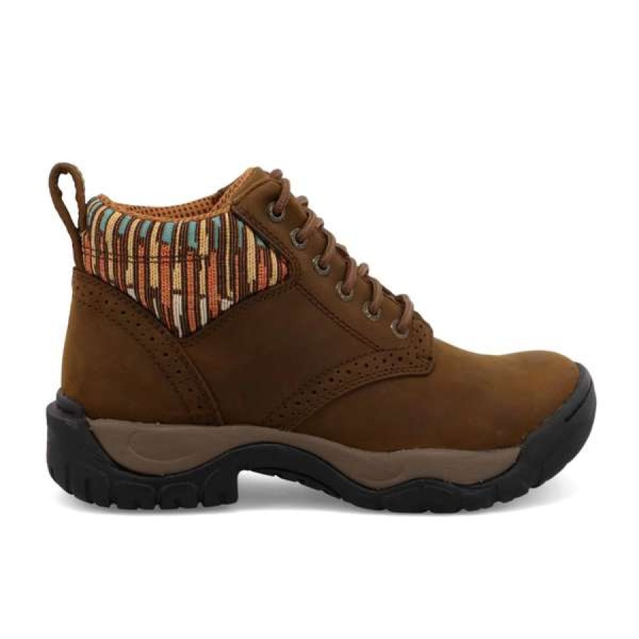 Booties * | Twisted X Ladies 4 All Around Work Multi Boots Wal0008 Premium Brown