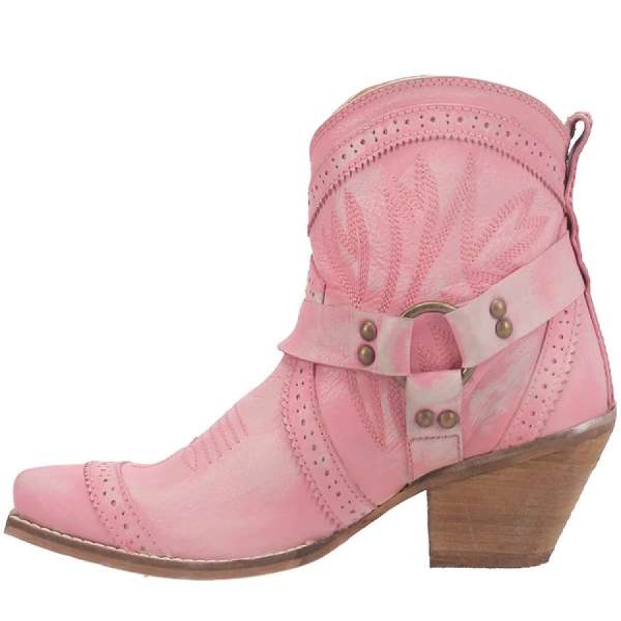 Booties * | Dingo Ladies Gummy Bear Pink Western Bootie Di747-Pnk Promotions