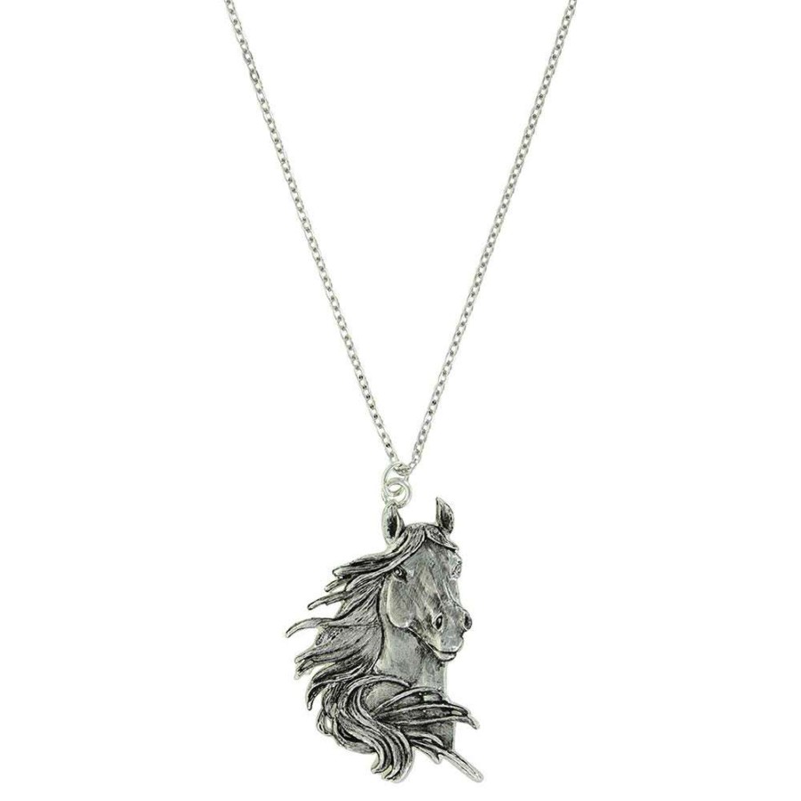 Fashions * | Montana Silversmiths Ladies Beauty Horse Pendant Necklace Nc3764 Latest Fashion