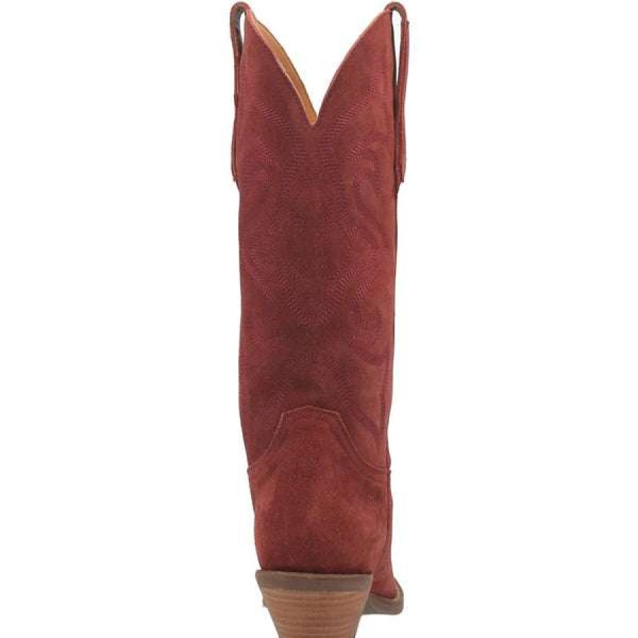 Booties * | Dingo Ladies Out West Cranberry Tall Western Boots Di920-Rd12 Good Quality Red